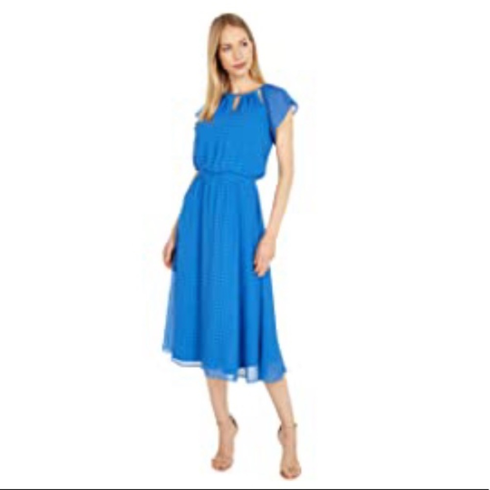 London Times Blue Dress